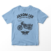 JL Ride Illustration for a Honda CB125S Motorbike fan T-shirt