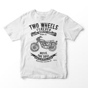JL Soul Illustration for a Honda CB125S Motorbike fan T-shirt