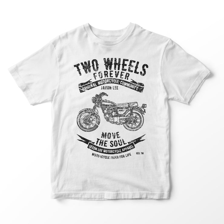 JL Soul Illustration for a Honda CB125S Motorbike fan T-shirt