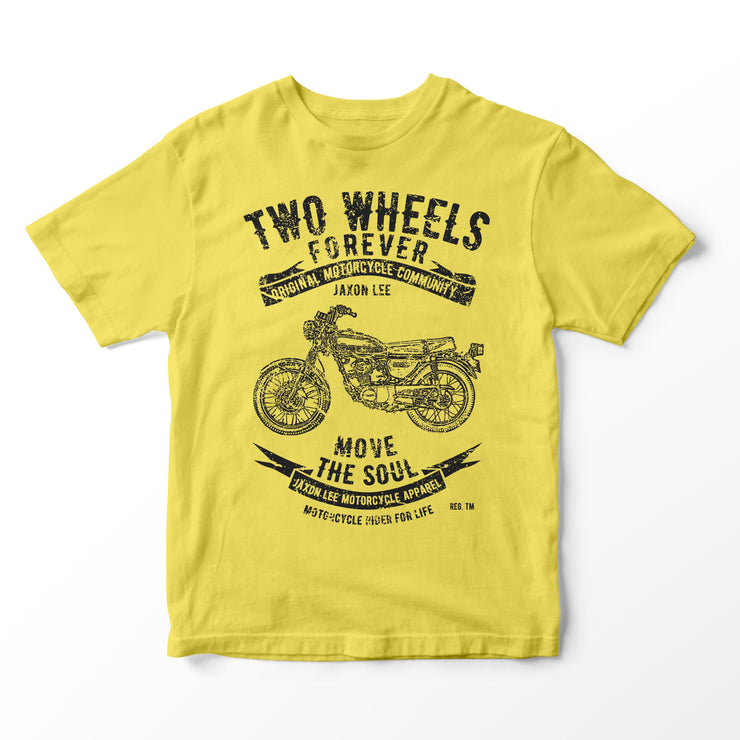 JL Soul Illustration for a Honda CB125S Motorbike fan T-shirt