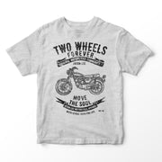 JL Soul Illustration for a Honda CB125S Motorbike fan T-shirt