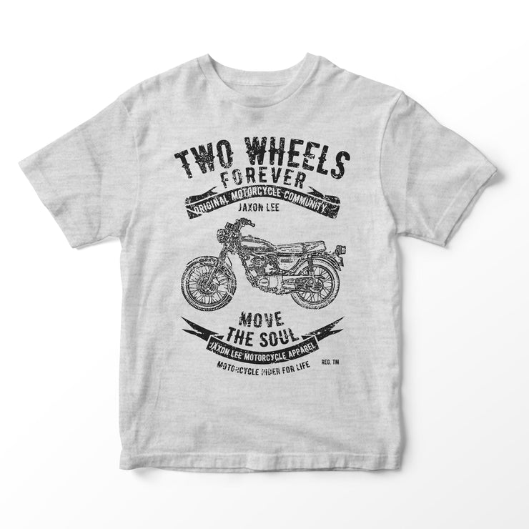 JL Soul Illustration for a Honda CB125S Motorbike fan T-shirt