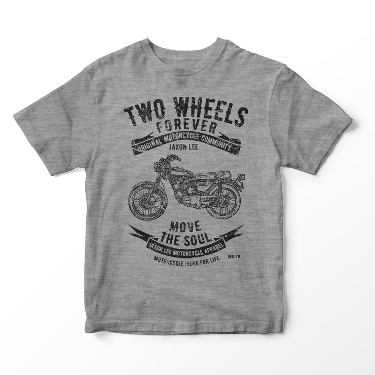 JL Soul Illustration for a Honda CB125S Motorbike fan T-shirt
