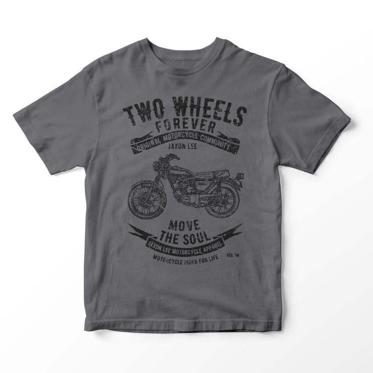 JL Soul Illustration for a Honda CB125S Motorbike fan T-shirt