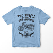 JL Soul Illustration for a Honda CB125S Motorbike fan T-shirt