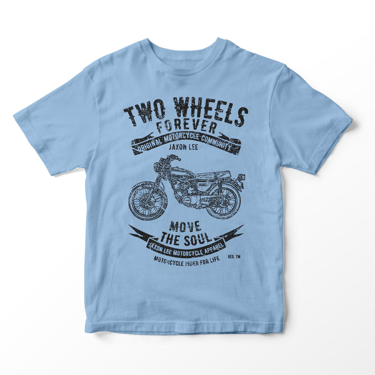 JL Soul Illustration for a Honda CB125S Motorbike fan T-shirt