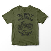 JL Soul Illustration for a Honda CB125S Motorbike fan T-shirt