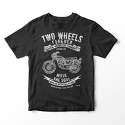 JL Soul Illustration for a Honda CB125S Motorbike fan T-shirt