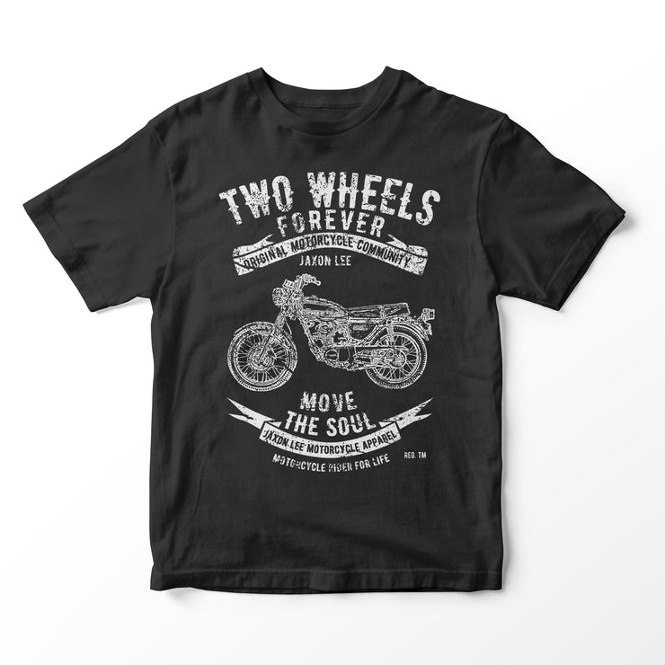 JL Soul Illustration for a Honda CB125S Motorbike fan T-shirt