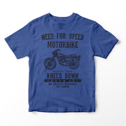 JL Speed Illustration for a Honda CB125S Motorbike fan T-shirt