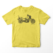 JL Illustration For A Honda Magna VF750 Motorbike Fan T-shirt