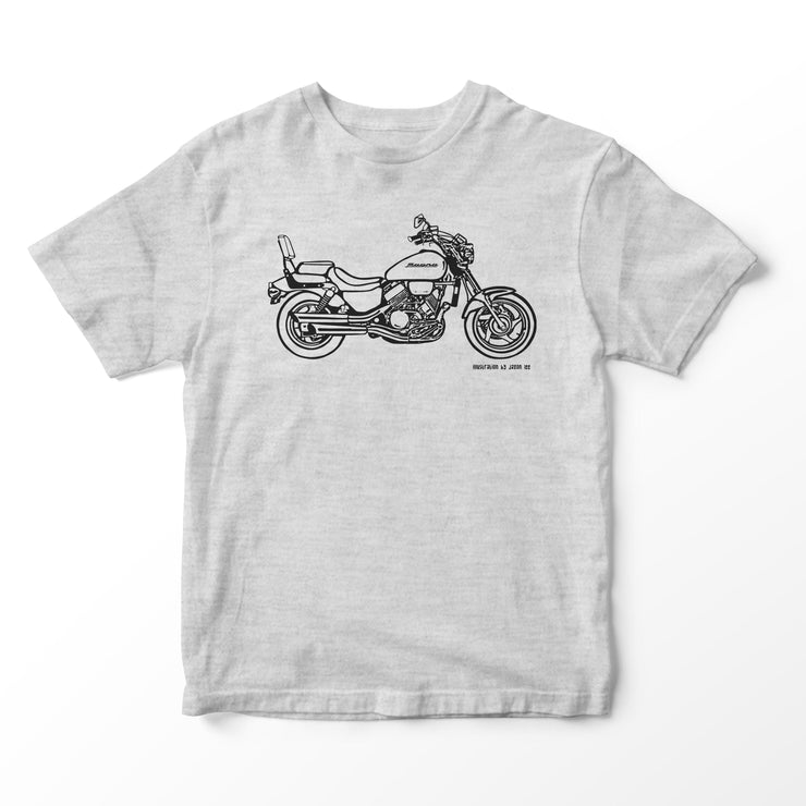 JL Illustration For A Honda Magna VF750 Motorbike Fan T-shirt