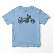 JL Illustration For A Honda Magna VF750 Motorbike Fan T-shirt