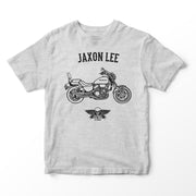 JL Basic Illustration for a Honda Magna VF750 Motorbike fan T-shirt