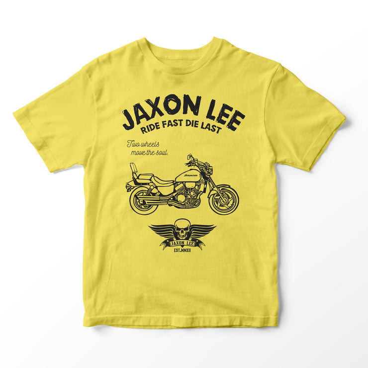 JL Ride Illustration for a Honda Magna VF750 Motorbike fan T-shirt