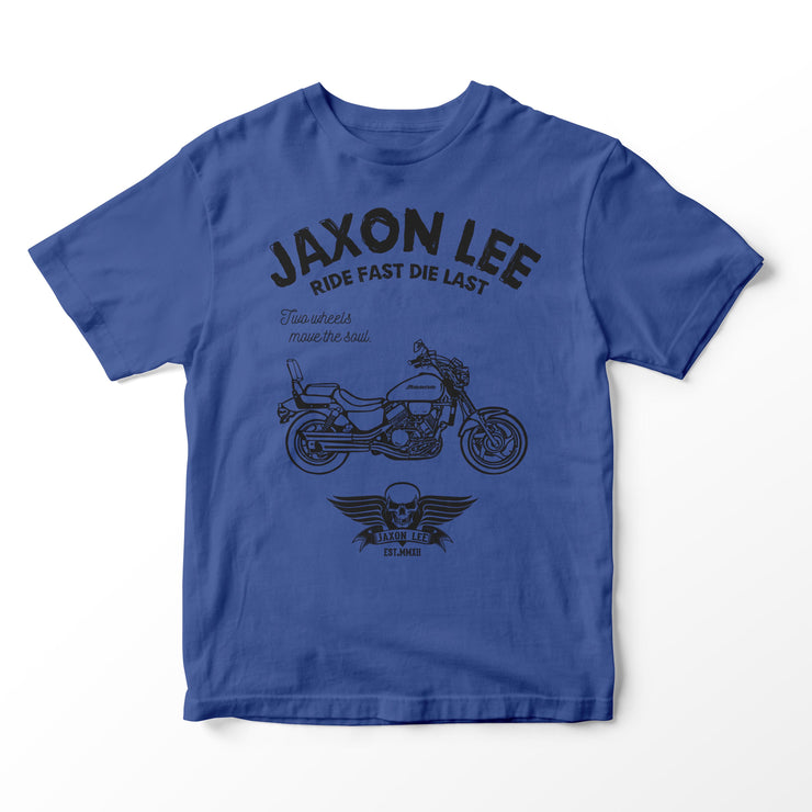 JL Ride Illustration for a Honda Magna VF750 Motorbike fan T-shirt
