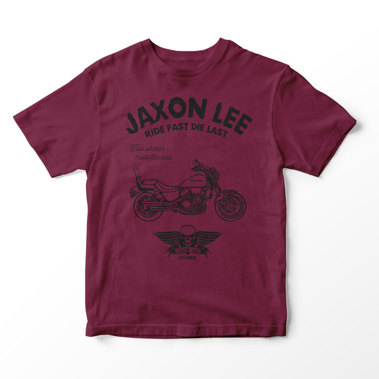 JL Ride Illustration for a Honda Magna VF750 Motorbike fan T-shirt
