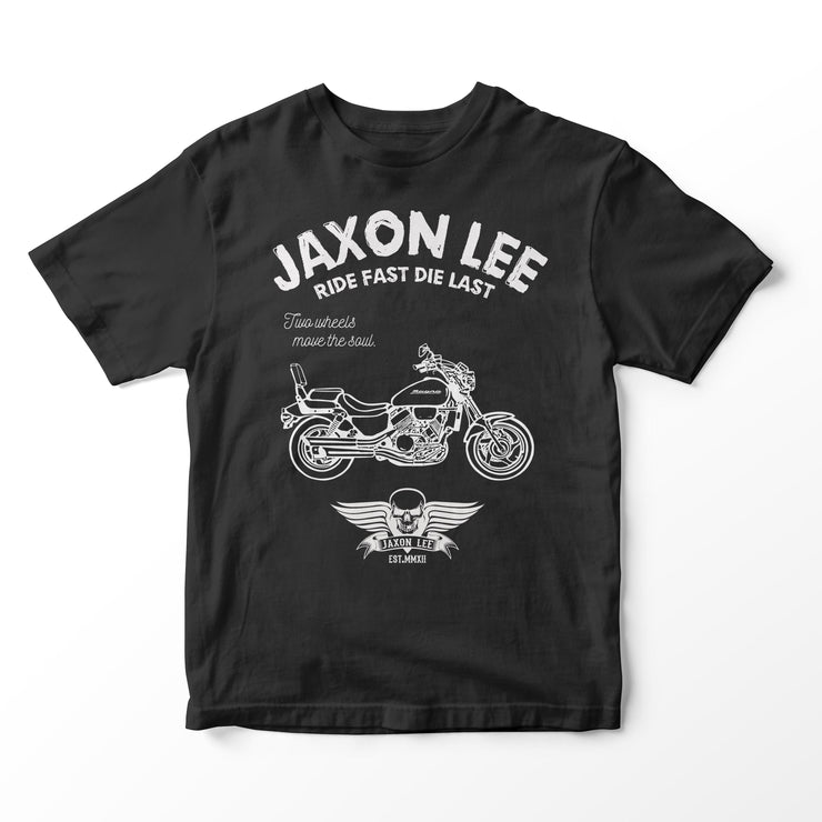 JL Ride Illustration for a Honda Magna VF750 Motorbike fan T-shirt