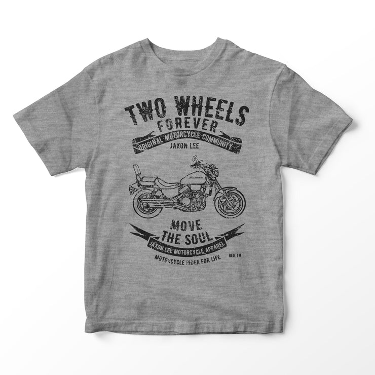 JL Soul Illustration for a Honda Magna VF750 Motorbike fan T-shirt
