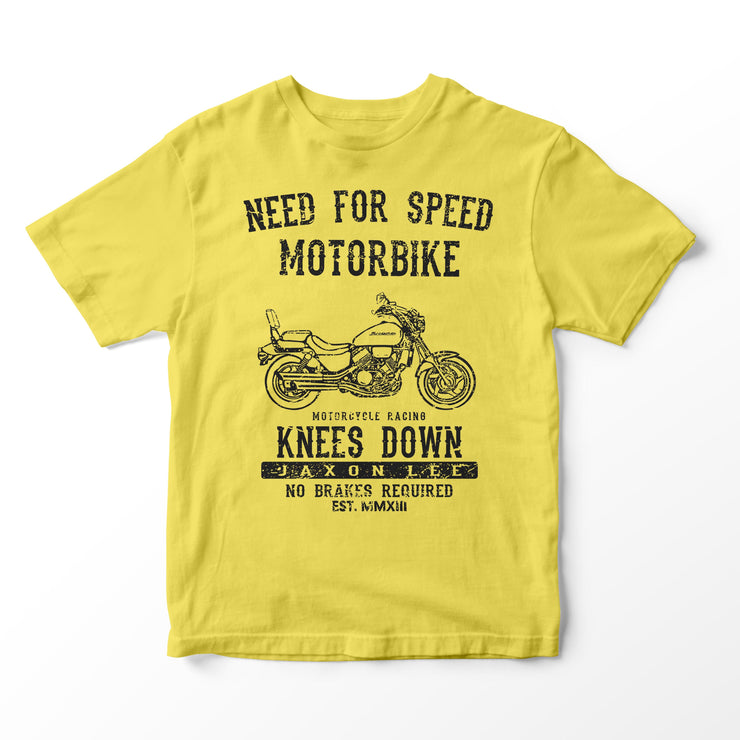 JL Speed Illustration for a Honda Magna VF750 Motorbike fan T-shirt