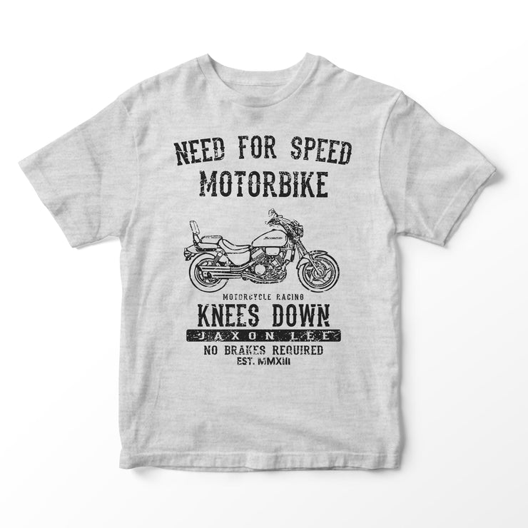 JL Speed Illustration for a Honda Magna VF750 Motorbike fan T-shirt