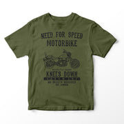 JL Speed Illustration for a Honda Magna VF750 Motorbike fan T-shirt