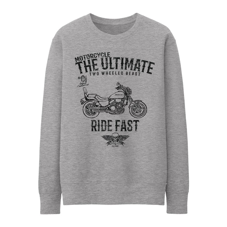 JL Ultimate Illustration for a Honda Magna VF750 Motorbike fan Jumper