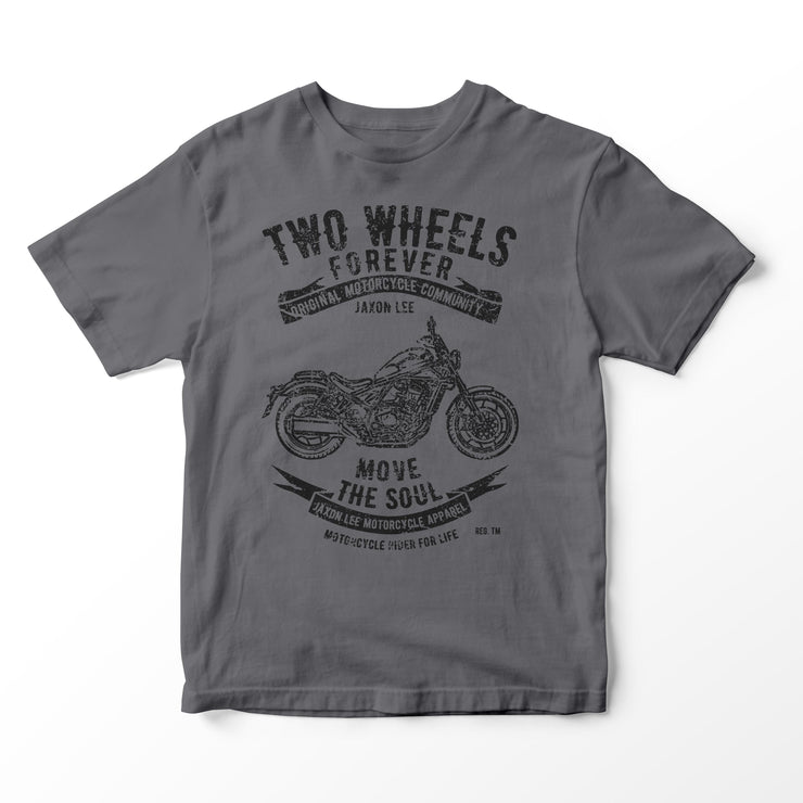 JL Soul Illustration For A Honda Rebel 1100 Motorbike Fan T-shirt