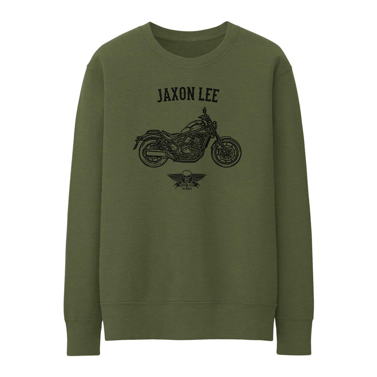 JL Basic Illustration for a Honda Rebel 1100 Motorbike fan Jumper