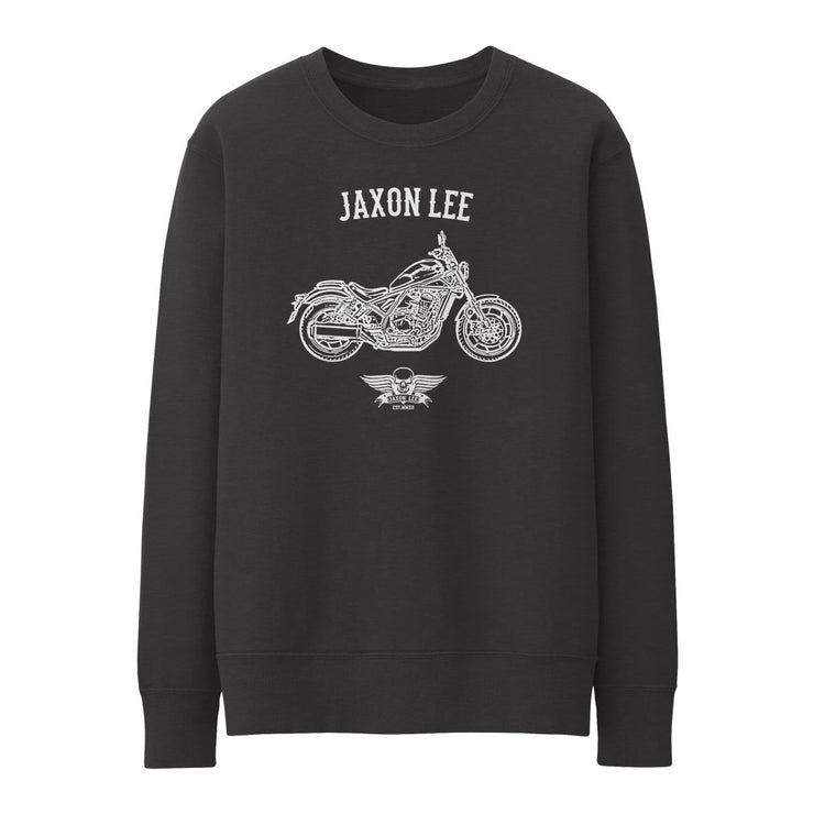 JL Basic Illustration for a Honda Rebel 1100 Motorbike fan Jumper