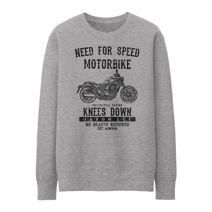 JL Speed Illustration for a Honda Rebel 1100 Motorbike fan Jumper