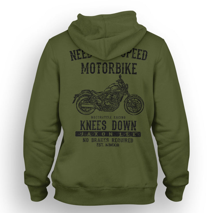 JL Speed Art Hood aimed at fans of Honda Rebel 1100 Motorbike
