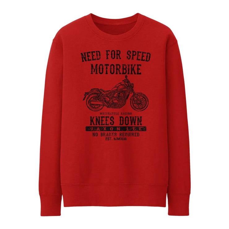 JL Speed Illustration for a Honda Rebel 1100 Motorbike fan Jumper