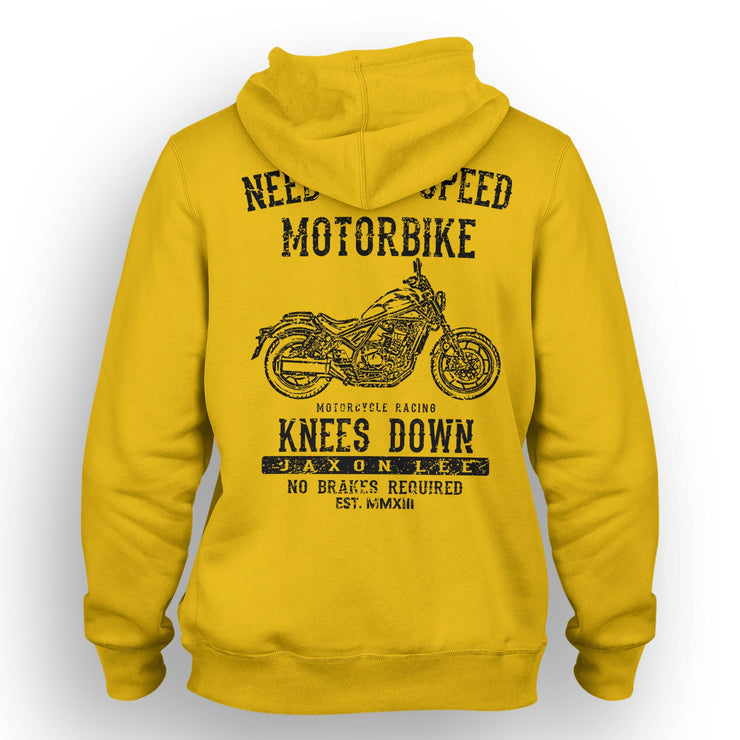 JL Speed Art Hood aimed at fans of Honda Rebel 1100 Motorbike