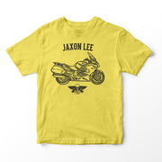 JL Basic Illustration for a Honda ST1300 Pan European Motorbike fan T-shirt
