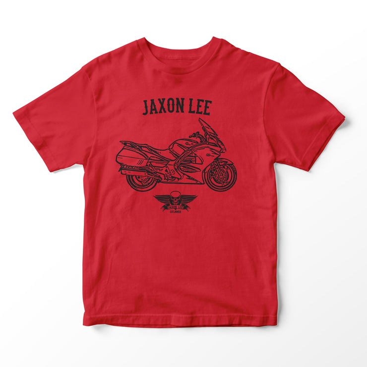 JL Basic Illustration for a Honda ST1300 Pan European Motorbike fan T-shirt