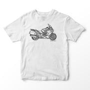 JL Illustration For A Honda ST1300 Pan European Motorbike Fan T-shirt