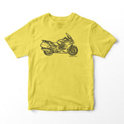 JL Illustration For A Honda ST1300 Pan European Motorbike Fan T-shirt