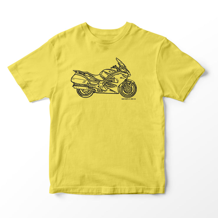 JL Illustration For A Honda ST1300 Pan European Motorbike Fan T-shirt