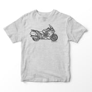 JL Illustration For A Honda ST1300 Pan European Motorbike Fan T-shirt