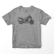 JL Illustration For A Honda ST1300 Pan European Motorbike Fan T-shirt