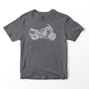 JL Illustration For A Honda ST1300 Pan European Motorbike Fan T-shirt