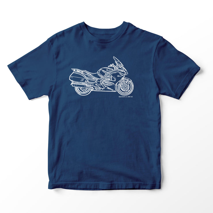 JL Illustration For A Honda ST1300 Pan European Motorbike Fan T-shirt