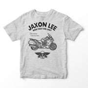JL Ride Illustration for a Honda ST1300 Pan European Motorbike fan T-shirt