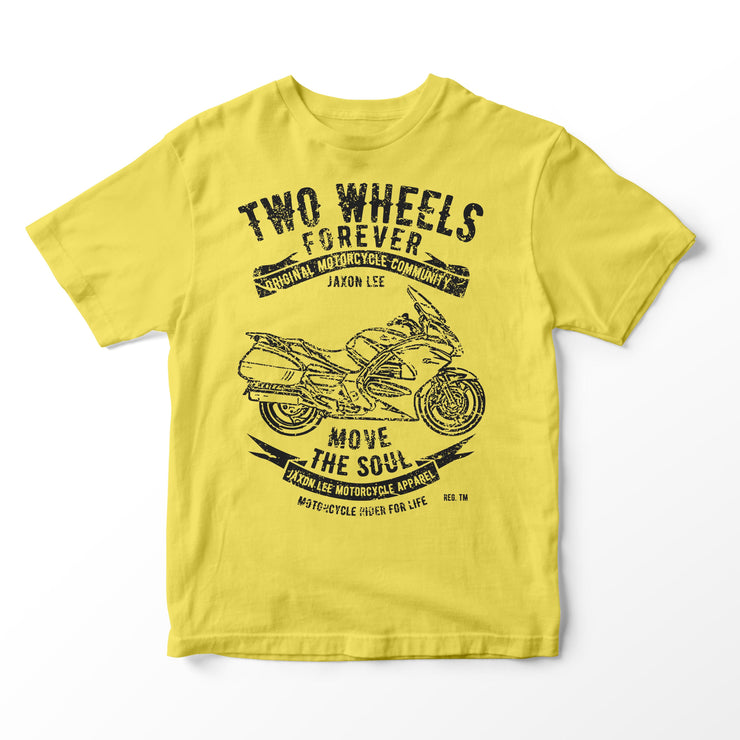JL Soul Illustration for a Honda ST1300 Pan European Motorbike fan T-shirt