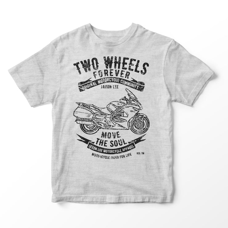 JL Soul Illustration for a Honda ST1300 Pan European Motorbike fan T-shirt