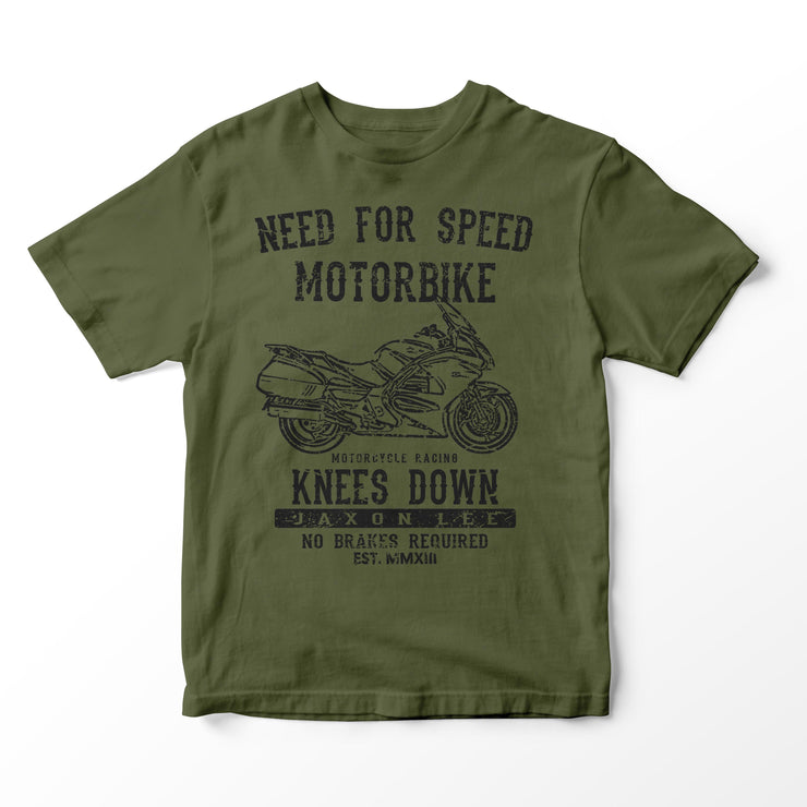 JL Speed Illustration for a Honda ST1300 Pan European Motorbike fan T-shirt