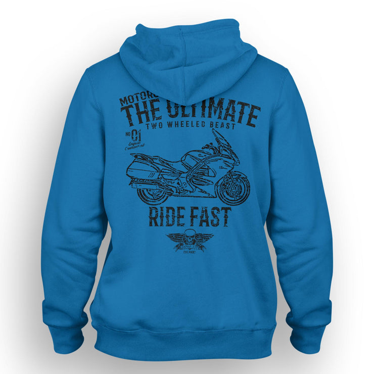 JL Ultimate Art Hood aimed at fans of Honda ST1300 Pan European Motorbike