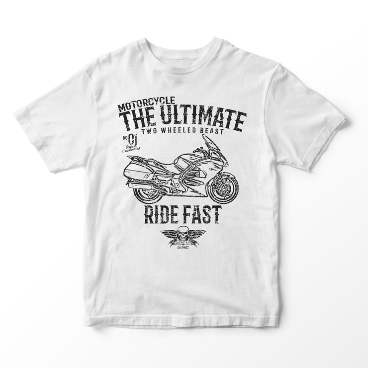JL Ultimate Illustration for a Honda ST1300 Pan European Motorbike fan T-shirt