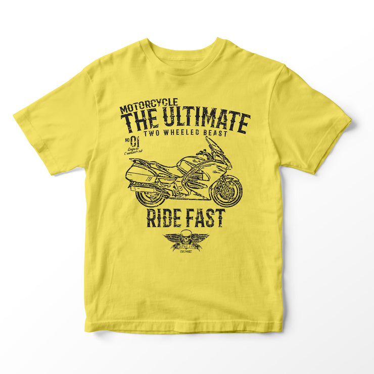 JL Ultimate Illustration for a Honda ST1300 Pan European Motorbike fan T-shirt